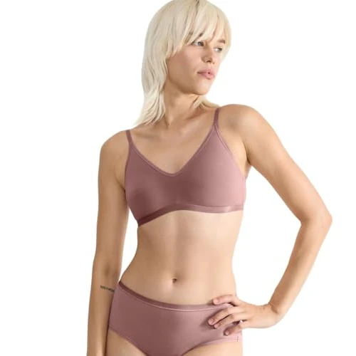 Offerta a tempo: Sloggi Reggiseno da Donna Go Daily Cotton Soft, Cacao, XL - 30% da 20.49 € a 14.34 €