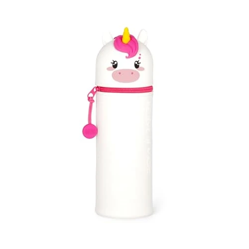 Offerta a tempo: Legami - Kawaii Astuccio Scuola 2 in 1 in Morbido Silicone, Portapenne da Tavolo, Chiusura con Cerniera, Penne Pastelli Pennarelli, H 18.5 cm - 0.00% da 11.94 € a 11.94 €