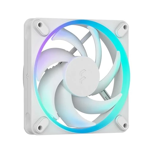 Limited-time offer: Fractal Design Momentum 12 RGB-Silent PC Case Fan-120 mm-ARGB Gen2-16 LEDs-Liquid Crystal Polymer LCP blades-FDB Fluid Dynamic Bearing - Cooling Performance - Powerful Airflow - Quiet Operation-White from 27.99 £ to 25.99 £ (save 7%)