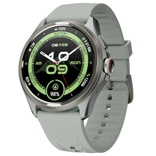 Offerta a tempo: TicWatch Pro 5 Enduro Slate Smartwatch da uomo 1,43" Android Wear OS Smart Watch 90 ore di batteria 110+ modalità di allenamento 7/24 frequenza cardiaca Salute GPS Bussola Non compatibile con iPhone - 64% da 253.00 € a 89.99 €