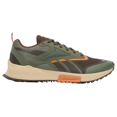 Tijdelijke aanbieding: Reebok LAVANTE TRAIL 2 heren Sneaker Sneaker, Breakaway Green Dark Brown Tan, 45.5 EU van 71.04 € naar 71.04 € (0.00% korting)