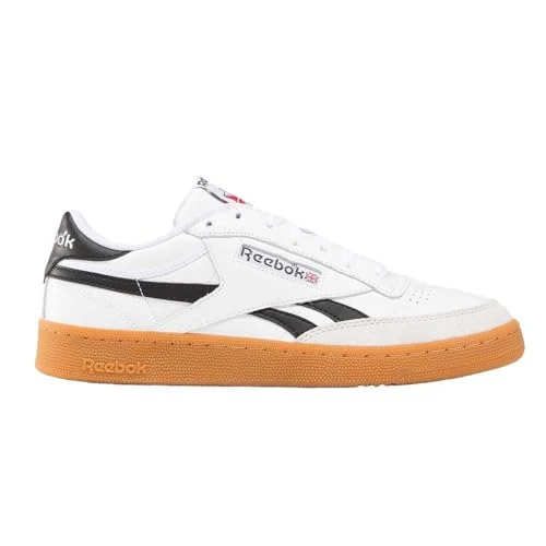Offerta a tempo: Reebok Uomo Club C Revenge Vintage Sneaker, Bianco Black Gum, 44.5 EU - 49% da 110.00 € a 55.92 €