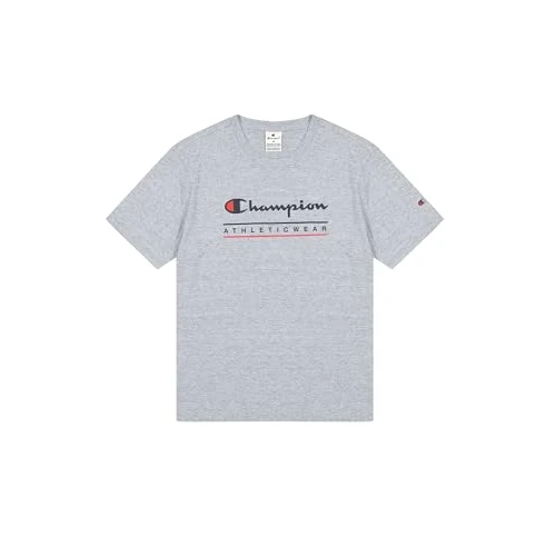 Champion Men's Legacy - Graphic T- Shirt, Grey (EM021), XS