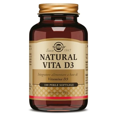 Offerta a tempo: Solgar Natural Vita D3-100 perle softgels - 30% da 19.80 € a 13.86 €