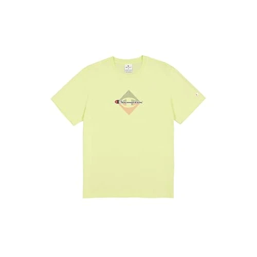 Champion Legacy - Camiseta Estampada para Hombre, Color Amarillo (YS143), S, Amarillo (Ys143), S