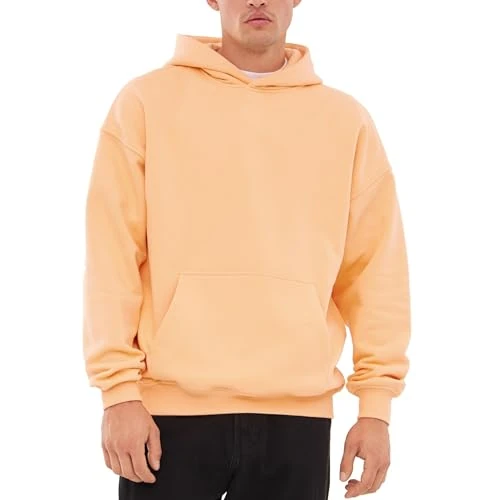 Limitiertes Angebot: Johnny Urban Hoodie Damen & Herren Oversize Pfirsich - Cody - Basic Kapuzenpullover mit Oversized Fit - Pullover Sweatshirt mit Kapuze & Schwerem Stoff - Einfarbig von 59.95 EUR auf 41.96 EUR (Spare 30%)