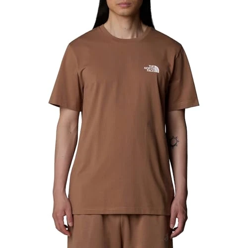 The North Face Mężczyźni S/S Simple Dome Koszulka Latte XXL