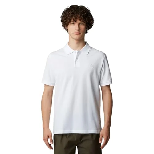 The North Face NF0A8C1PFN4 M Essential Regular Polo Polo Shirt Herren TNF White Größe XS