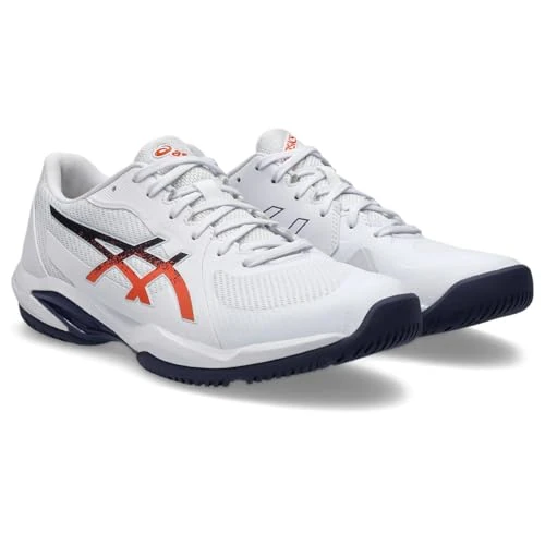 Offerta a tempo: ASICS 1041A466-102 Solution Swift FF 2 Uomo, White/Nova Orange EU 39 - 61% da 120.00 € a 47.24 €