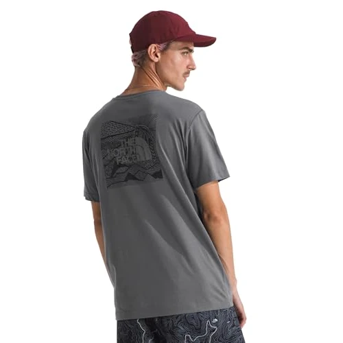 The North Face S/S Box Nse Celebration T-Shirt voor heren Smoked Pearl XS