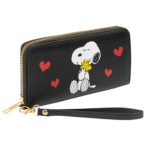 Limited-time offer: Peanuts Snoopy Purse Women Teens with Zipped Coin Purse Card Slots, Womens Gifts from 15.19 GBP to 15.19 GBP (save 0%)