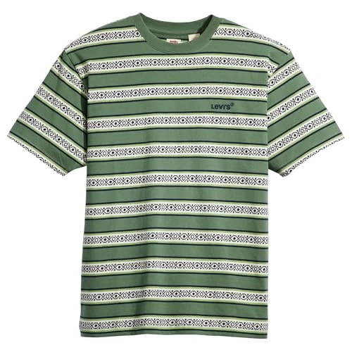 Tijdelijke aanbieding: Levi's A0637-0089 Herentops, Otis Geo Stripe Dark, XS van 26.36 EUR naar 26.36 EUR (korting 0%)