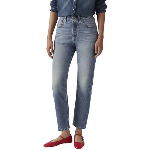 Offre limitée : Levi's 501 Crop Jeans Femme, Scanned Answers, 30W / 30L de 71.96 € à 71.96 € (0.00% de remise)