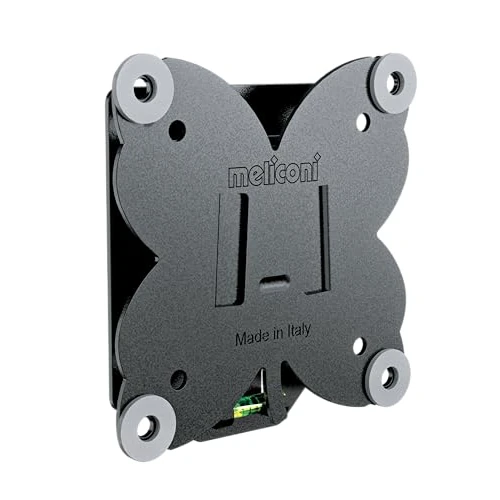 Limited-time offer: Meliconi Slimstyle Plus 100 S Fixed TV Wall Mount Also Suitable for Plasterboard TVs 14" to 32" Vesa 75-100 Made in Italy from 8.90 GBP to 8.90 GBP (save 0%)