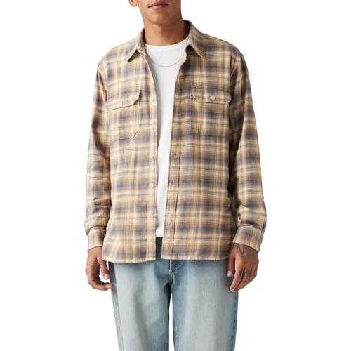 Offerta a tempo: Levi's Levis 19573-0255 - Top da Uomo, Andie Plaid Harvest, XS - 0.00% da 32.40 € a 32.40 €