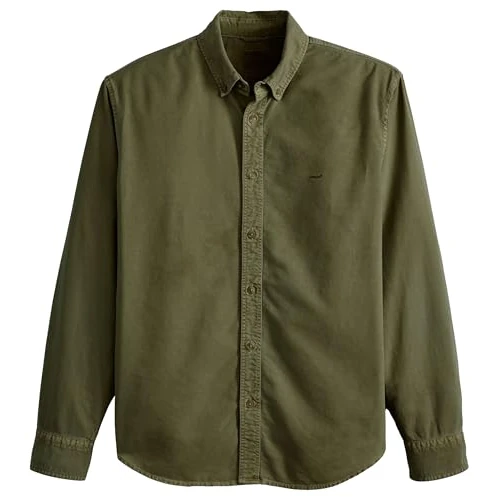 Oferta limitada: Levi's Camisa auténtica con Botones para Hombre, Ropa Cycle Olive, S de 70.00 € a 70.00 € (ahorro 0.00%)