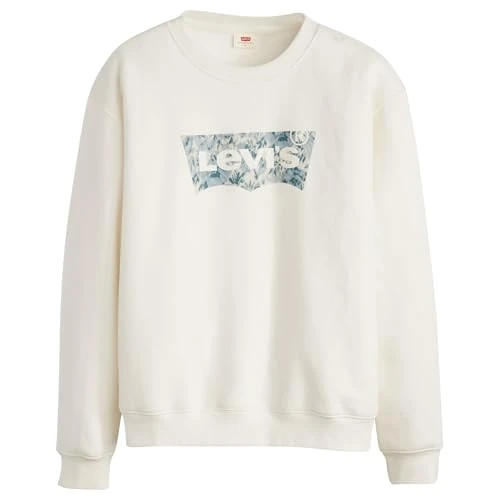 Offerta a tempo: Levi's GR Everyday Crew Maglia di Tuta, Ophelia Floral BW Fi — 28% da 65,00 € a 46,75 €