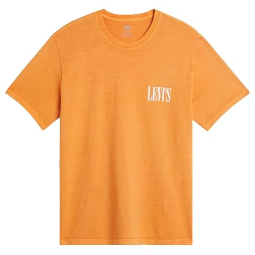 Levi's 16143-1684 Men's Tops, Ssnl Serif Logo Gold, XS