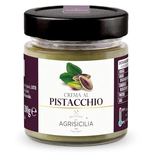 Offerta a tempo: Agrisicilia crema al pistacchio 40% ottima per colazione e come ingrediente per dolci — 14% da 7,75 € a 6,66 €