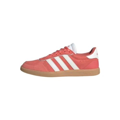 adidas Femme BREAKNET Sleek Shoes, preloved Scarlet/Core White/FTWR White, 38 2/3 EU