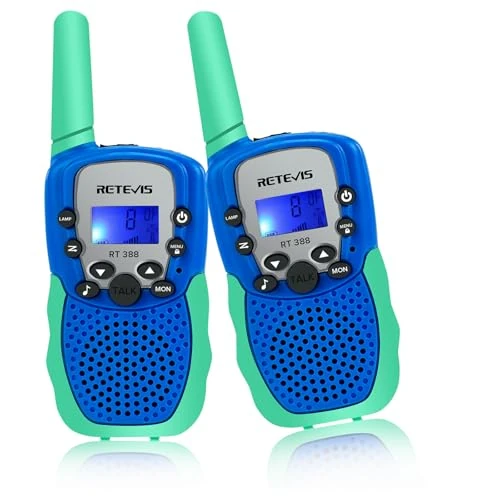 Offerta a tempo: Retevis RT388 Giochi Bambini 4-12 Anni, Walkie-Talkie Bambini per Esterni - 0.00% da 23.39 € a 23.39 €