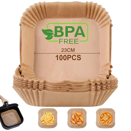Oferta limitowana: AiQInu Papier siarczanowy do Air Fryer, 100 sztuk, 23 cm, papier do pieczenia, bez BPA, jednorazowy, nieprzywierający, bez oleju, papier pergaminowy, akcesoria do frytkownicy 3-8 l z 56.96 zł na 56.96 zł (oszczędź 0.00%)