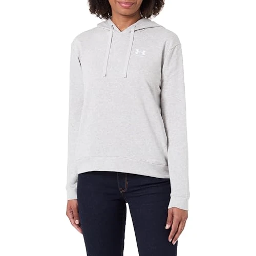 Offerta a tempo: Under Armour UA Rival Terry Felpa con Cappuccio da Donna - 58% da 41.97 € a 17.82 €