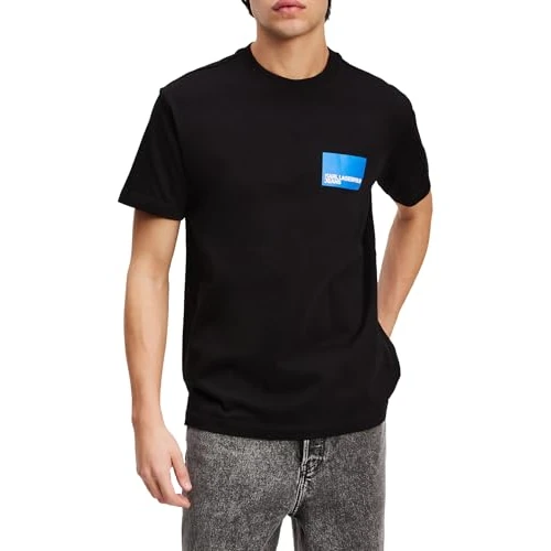Zeitlich begrenztes Angebot: KARL LAGERFELD JEANS REGULAR SHORT SLEEVE Box LOGO Tee von 69.00 € auf 32.78 € (52% Rabatt)