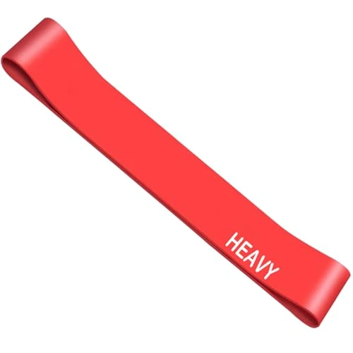 Oferta limitada: G5 HT Sport Bandas elásticas Fitness [Individual o Juego de 3] Bandas elásticas de Resistencia para Ejercicios de Fitness, Pilates, Yoga, rehabilitación | Juego de Bandas elásticas (Rojo (Fuerte)) de 6.95 € a 6.95 € (ahorro 0.00%)
