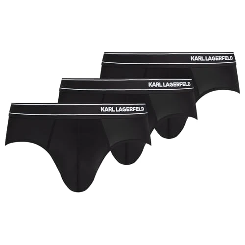 Zeitlich begrenztes Angebot: Karl Lagerfeld Herren Stripe Logo Micro Brief (3 Pack) Black M von 24.02 € auf 24.02 € (0.00% Rabatt)