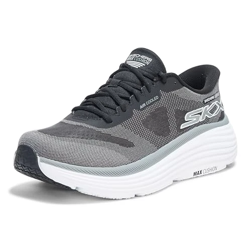 Oferta limitada: Skechers Hombre MAX Cushioning Endeavour EXCITON Zapatillas, Black Textile, 43.5 EU de 109.95 € a 109.95 € (ahorro 0.00%)