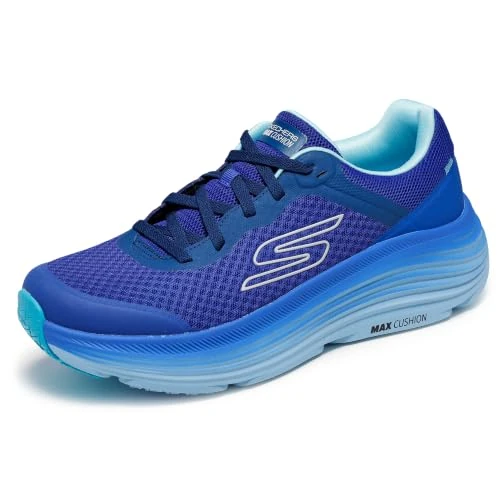 Offre limitée : Skechers Baskets Max Cushioning Endeavour pour Homme, Textile synthétique Bleu, 43 EU de 79.95 € à 69.72 € (13% de remise)