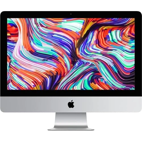 2019 Apple iMac with 3.0GHz Intel Core i5 (21-inch, 256GB SSD Storage) (QWERTY English) Zilver (Refurbished)