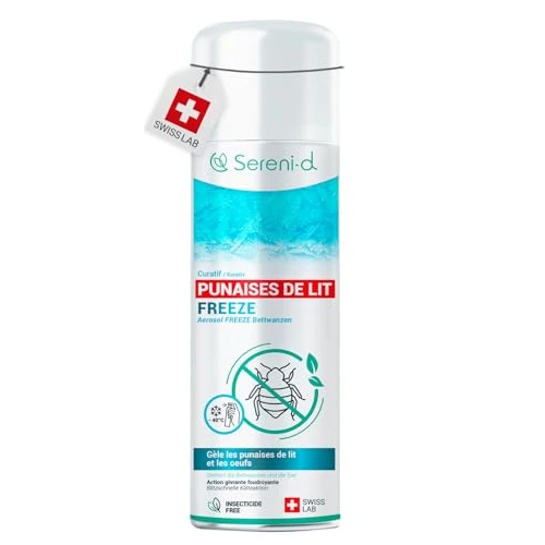 Offre limitée : FREEZE PUNAISES DE LIT – TRAITEMENT NATUREL FOUDROYANT – Action FREEZE punaises de lit (œuf, larves et adultes) sans substances actives biocides – Action IMMÉDIATE et EFFICACE – Swiss Lab de 22.90 EUR à 22.90 EUR (remise 0%)