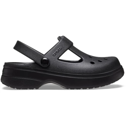 Oferta limitada: Crocs Classic Mary Jane Clog K, Zuecos Unisex niños, Negro, 30/31 EU de 49.99 € a 15.41 € (ahorro 69%)