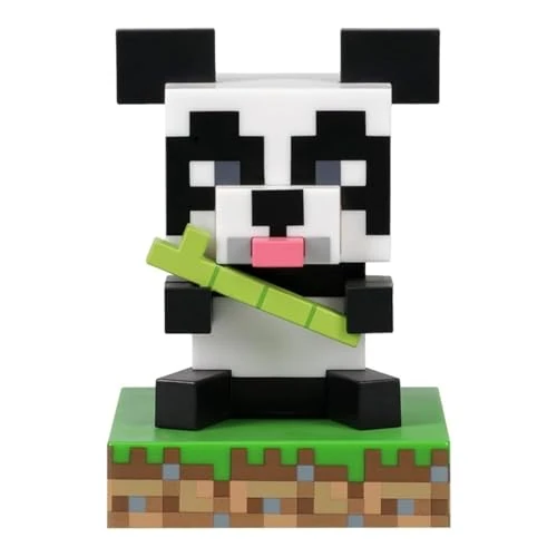 Tijdelijke aanbieding: Minecraft Officieel gelicenseerde Panda vrijstaande bureaulamp, speelkamerdecoratie en merchandise voor jongens en meisjes, nachtlampje geschenkaccessoire voor speelkamer en slaapkamer | Paladone van 16.69 EUR naar 16.69 EUR (korting 0%)