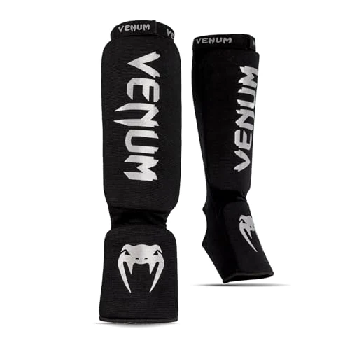 Offerta a tempo: VENUM Kontact Shin Guards, Parastinchi Unisex adulto, Nero/Argento, S - 0.00% da 26.98 € a 26.98 €