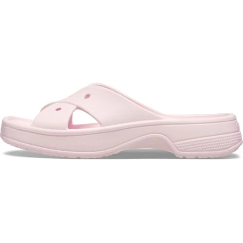 Zeitlich begrenztes Angebot: Crocs Herren Classic Womens Cross Strap Badeschlappen, Pink Milk, 34/35 EU von 39.99 € auf 31.99 € (20% Rabatt)