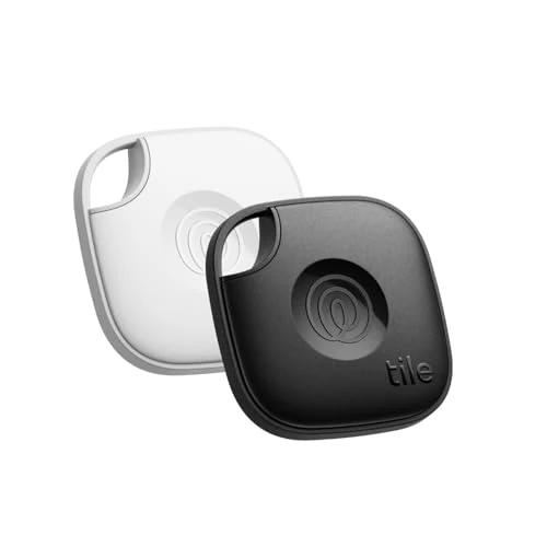 Limited-time offer: Tile by Life360 Mate - Bluetooth Tracker, Keys Finder and Item Locator for Keys, Bags and More. Phone Finder, Both iOS and Android Compatible, Pack of 2 (Black/White) from 44.99 GBP to 40.86 GBP (save 9%)
