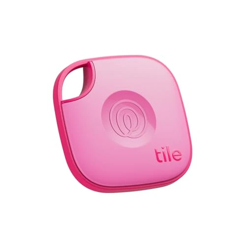 Limited-time offer: Life360 Tile - Bluetooth Tracker, Keys Finder and Item Locator for Keys, Bags and More. Phone Finder. Both iOS and Android Compatible. 1-Pack (Pink Punch) from $25.52 to $25.52 (save 0.00%)