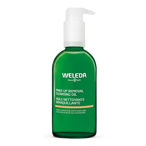 Weleda - Aceite Limpiador Desmaquillante, Limpia y Desmaquilla la Piel, en Profundidad, Sin Dejar Sensación Grasa, para Rostro y Ojos, Apto para Veganos, para Todo Tipo de Pieles - 150 ml