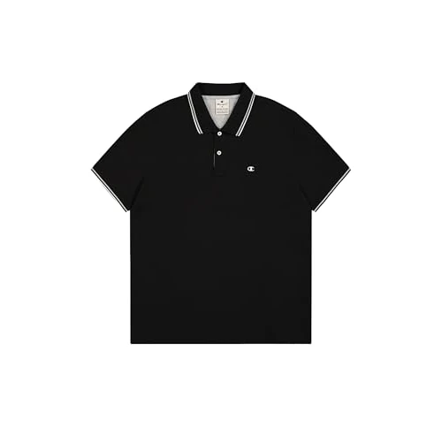 Offerta a tempo: Champion Legacy - Polo da Uomo con Logo sul Petto, Nero (KK001), XS, Nero (Kk001), XS - 38% da 29.95 € a 18.60 €