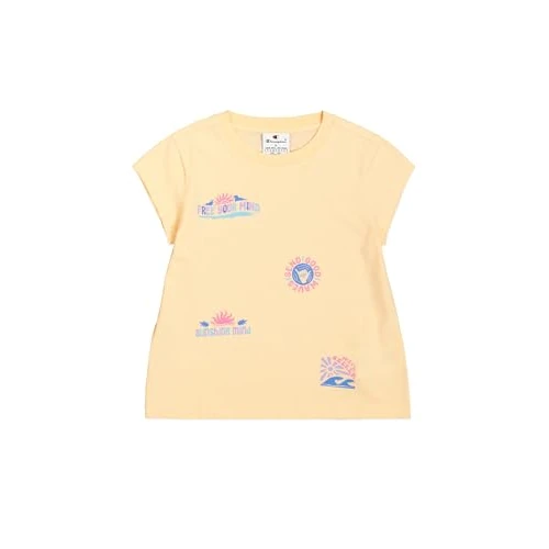 Zeitlich begrenztes Angebot: Champion Mädchen Legacy Girl-Graphic Crewneck T-Shirt, Rosa (Ps196), 13-14 Jahre von 4.48 € auf 4.48 € (0.00% Rabatt)