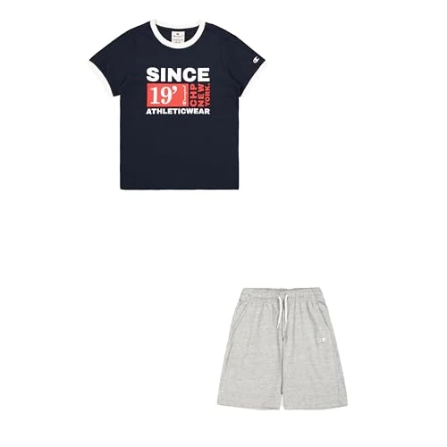 Limited-time offer: Champion Boy's Legacy Boy - Graphic Crewneck Set with Large Print, Blue (BS501), S from 4.29 GBP to 4.29 GBP (save 0%)