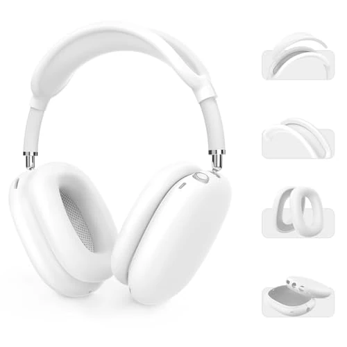 Zeitlich begrenztes Angebot: AHASTYLE Silikon Hülle für AirPods Max Case und Zubehör für AppleKopfhörer Max 2/1 von 26.06 € auf 26.06 € (0.00% Rabatt)