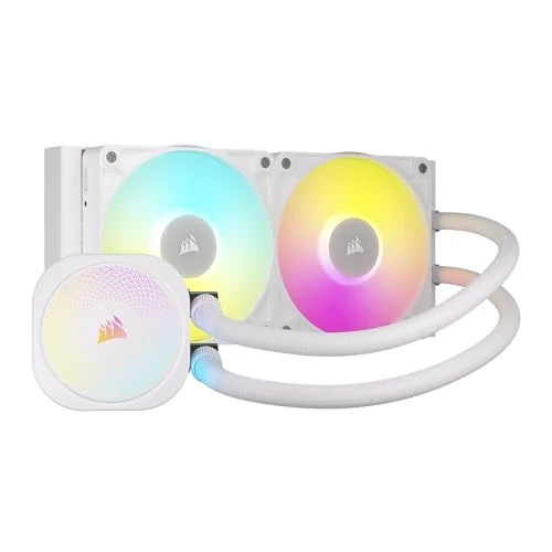 Corsair iCUE LINK TITAN RX RGB Processore Raffreddatore di liquidi tutto in uno 12 cm Bianco 1 pz