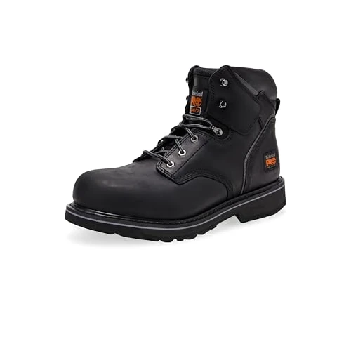Oferta limitada: Timberland Botas para hombre Pit Boss Construction, color negro, talla 49 EU, Negro, 49 EU de 150.00 € a 96.65 € (ahorro 36%)
