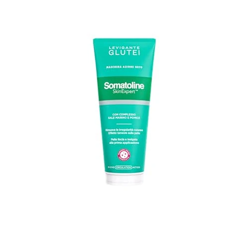 Offerta a tempo: Somatoline SkinExpert, Maschera Glutei Levigante, Trattamento Corpo Maschera Azione Urto, Complesso Marino e Pomice, 250ml - 31% da 29.00 € a 20.00 €