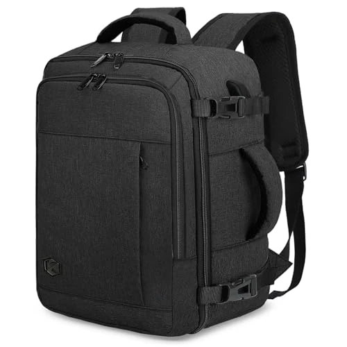 VANKEV Ryanair Easyjet torba kabinowa pod siedzenie, torba podróżna, bagaż podręczny, plecak podręczny, plecak na laptopa, Ciemnoszary M, 45×36×20cm-30L