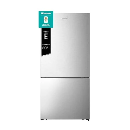 Offerta a tempo: Hisense RB650N4ACE Frigorifero Combinato Total No Frost, Inox, 185x60cm, Classe E, 300L - 20% da 869.00 € a 699.00 €